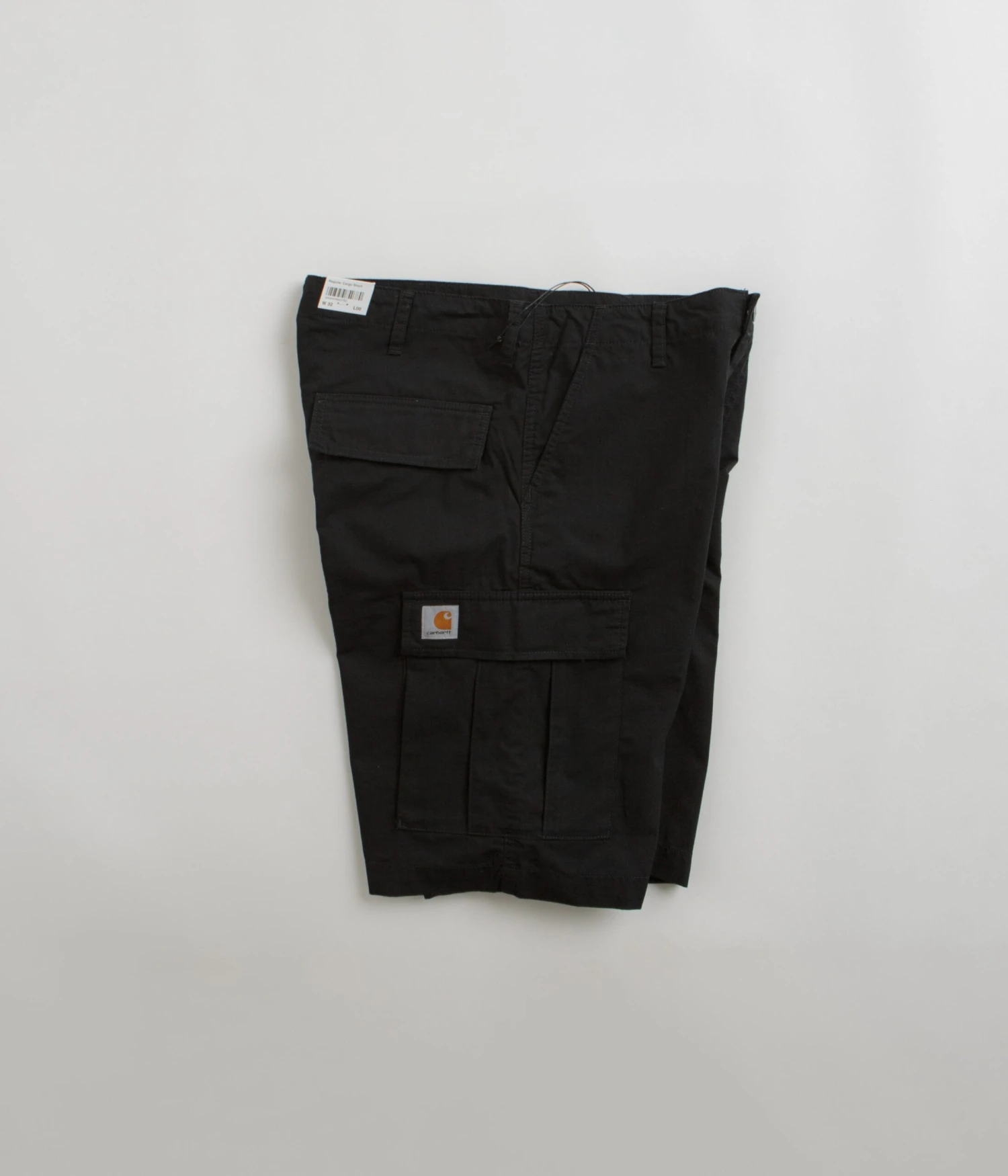 Carhartt Regular Cargo Shorts - Black 2 Carhartt Regular Cargo Shorts - Black - Image 2