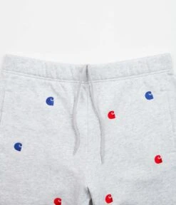 Carhartt Seek Sweat Shorts - Ash Heather -Outlet The Street Set Store carhartt seek sweat shorts ash heather 4