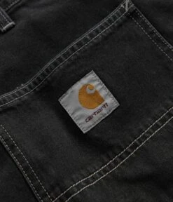 Carhartt Simple Shorts - Heavy Stone Washed Black -Outlet The Street Set Store carhartt simple shorts heavy stone washed black 7