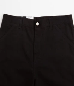 Carhartt Single Knee Shorts - Black Rinsed 11 Carhartt Single Knee Shorts - Black Rinsed -Outlet The Street Set Store carhartt single knee shorts black rinsed 5