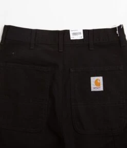 Carhartt Single Knee Shorts - Black Rinsed 13 Carhartt Single Knee Shorts - Black Rinsed -Outlet The Street Set Store carhartt single knee shorts black rinsed 7