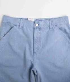 Carhartt Single Knee Shorts - Faded Piscine -Outlet The Street Set Store carhartt single knee shorts faded piscine 4