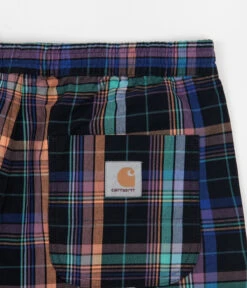 Carhartt Vilay Shorts - Vilay Check / Dark Navy -Outlet The Street Set Store carhartt vilay shorts vilay check dark navy 4