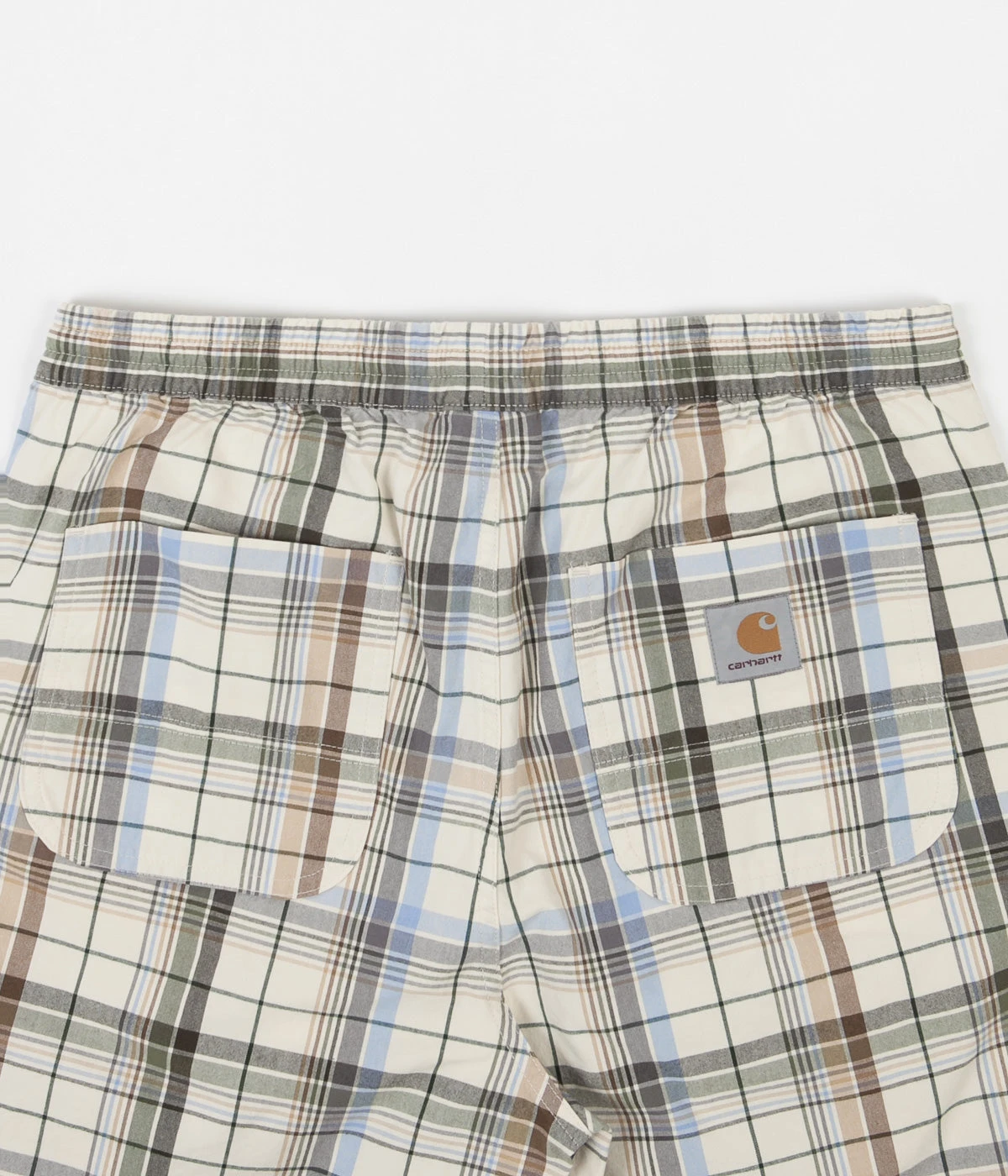 Carhartt Vilay Shorts - Vilay Check / Natural 3 Carhartt Vilay Shorts - Vilay Check / Natural - Image 3