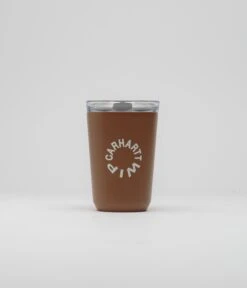 Carhartt X Kinto Work Varsity To Go Tumbler - Stainless Steel / Deep Hamilton Brown
