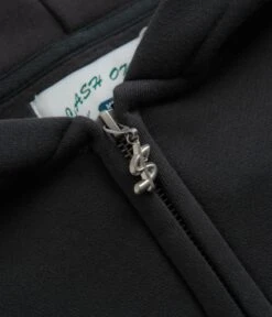 Cash Only Campus Zip-Thru Hoodie - Black / Blue -Outlet The Street Set Store cash only campus zip thru hoodie black blue 4