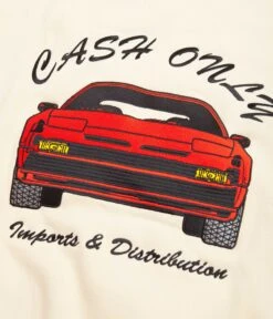 Cash Only Car Embroidered Crewneck Sweatshirt - Cream -Outlet The Street Set Store cash only car embroidered crewneck sweatshirt cream 3 3ae48c7b db5e 4621 95b2 060b3fa284d4