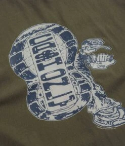 Cash Only Stomp T-Shirt - Army -Outlet The Street Set Store cash only stomp t shirt army 3