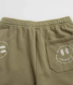 Civilist Allover Smiler Joggers - Olive -Outlet The Street Set Store civilist allover smiler joggers olive 4