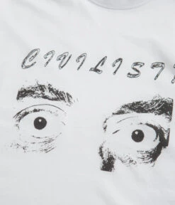 Civilist Eyes T-Shirt - White 6 Civilist Eyes T-Shirt - White -Outlet The Street Set Store civilist eyes t shirt white 3