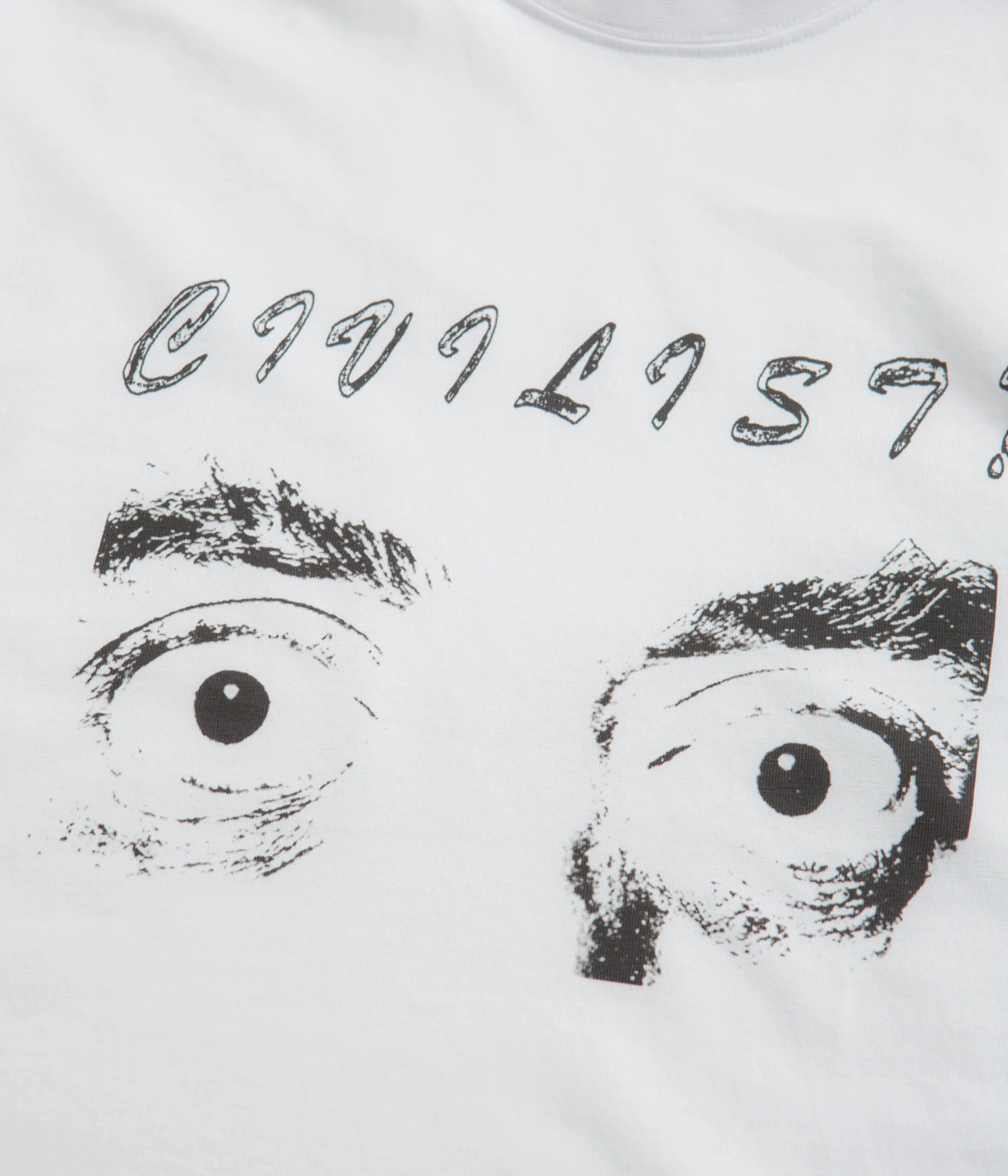 Civilist Eyes T-Shirt - White 3 Civilist Eyes T-Shirt - White - Image 3