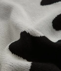 Dancer Mask Knit Sweatshirt - White -Outlet The Street Set Store dancer mask knit sweatshirt white 3