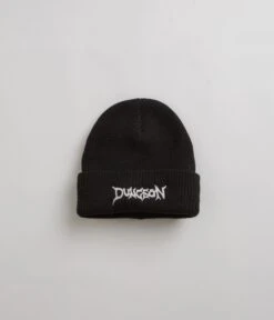 Dungeon Logo Beanie - Black / Glow In The Dark