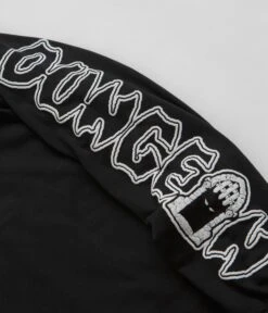 Dungeon Portcullis Logo Long Sleeve T-Shirt - Black -Outlet The Street Set Store dungeon portcullis logo long sleeve t shirt black 5