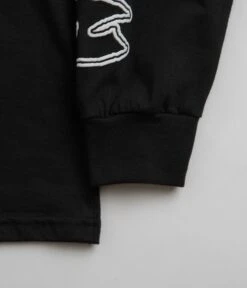 Dungeon Portcullis Logo Long Sleeve T-Shirt - Black -Outlet The Street Set Store dungeon portcullis logo long sleeve t shirt black 6