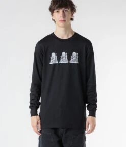 Garden Raiders Long Sleeve T-Shirt - Black -Outlet The Street Set Store garden raiders long sleeve t shirt black 1 1