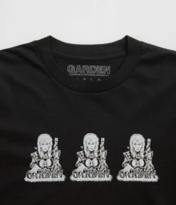 Garden Raiders Long Sleeve T-Shirt - Black -Outlet The Street Set Store garden raiders long sleeve t shirt black 4
