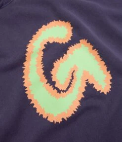 Gramicci Fuzzy G-Logo Hoodie - Navy Pigment -Outlet The Street Set Store gramicci fuzzy g logo hoodie navy pigment 3