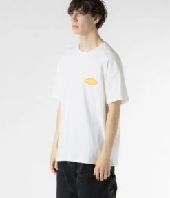 Gramicci Original Freedom Oval T-Shirt - White -Outlet The Street Set Store gramicci original freedom oval t shirt white 2 1