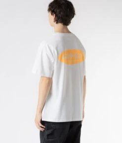 Gramicci Original Freedom Oval T-Shirt - White -Outlet The Street Set Store gramicci original freedom oval t shirt white 3 1