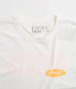 Gramicci Original Freedom Oval T-Shirt - White -Outlet The Street Set Store gramicci original freedom oval t shirt white 3