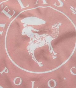 Helas Polo Club Long Sleeve T-Shirt - Poudre Red -Outlet The Street Set Store helas polo club long sleeve t shirt poudre red 6