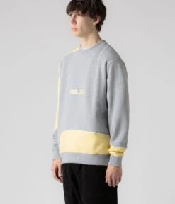 Helas Round Crewneck Sweatshirt - Heather Grey -Outlet The Street Set Store helas round crewneck sweatshirt heather grey 2 fd77d5b4 e840 45f8 8479 bdcfedc3cd45