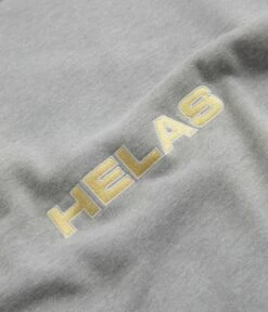 Helas Round Crewneck Sweatshirt - Heather Grey -Outlet The Street Set Store helas round crewneck sweatshirt heather grey 3