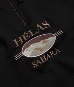Helas Sahara Quarter Zip Sweatshirt - Black -Outlet The Street Set Store helas sahara quarter zip sweatshirt black 3