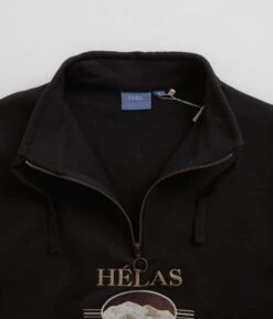 Helas Sahara Quarter Zip Sweatshirt - Black -Outlet The Street Set Store helas sahara quarter zip sweatshirt black 5