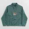 Helas Sahara Quarter Zip Sweatshirt - Khaki Green