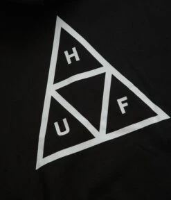 HUF Set Hoodie - Black -Outlet The Street Set Store huf set hoodie black 5