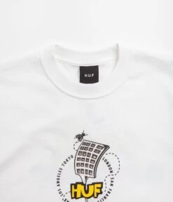 HUF Swat Team T-Shirt - White -Outlet The Street Set Store huf swat team t shirt white 4