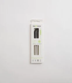 Klean Kanteen 8mm Steel Straws (2 Pack) - Black