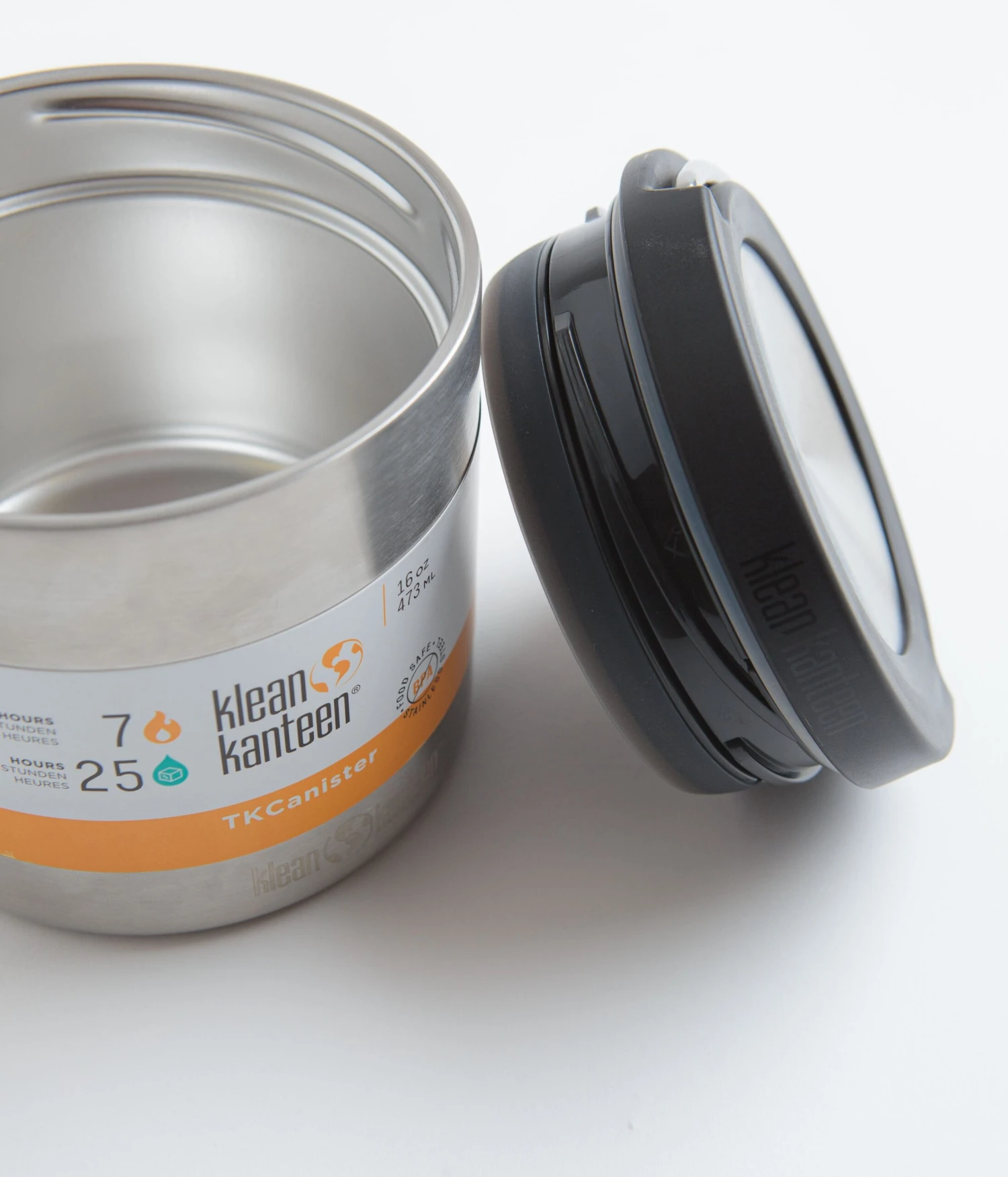 Klean Kanteen TK 473ml Insulated Food Canister - Brushed Stainless 2 Klean Kanteen TK 473ml Insulated Food Canister - Brushed Stainless - Image 2