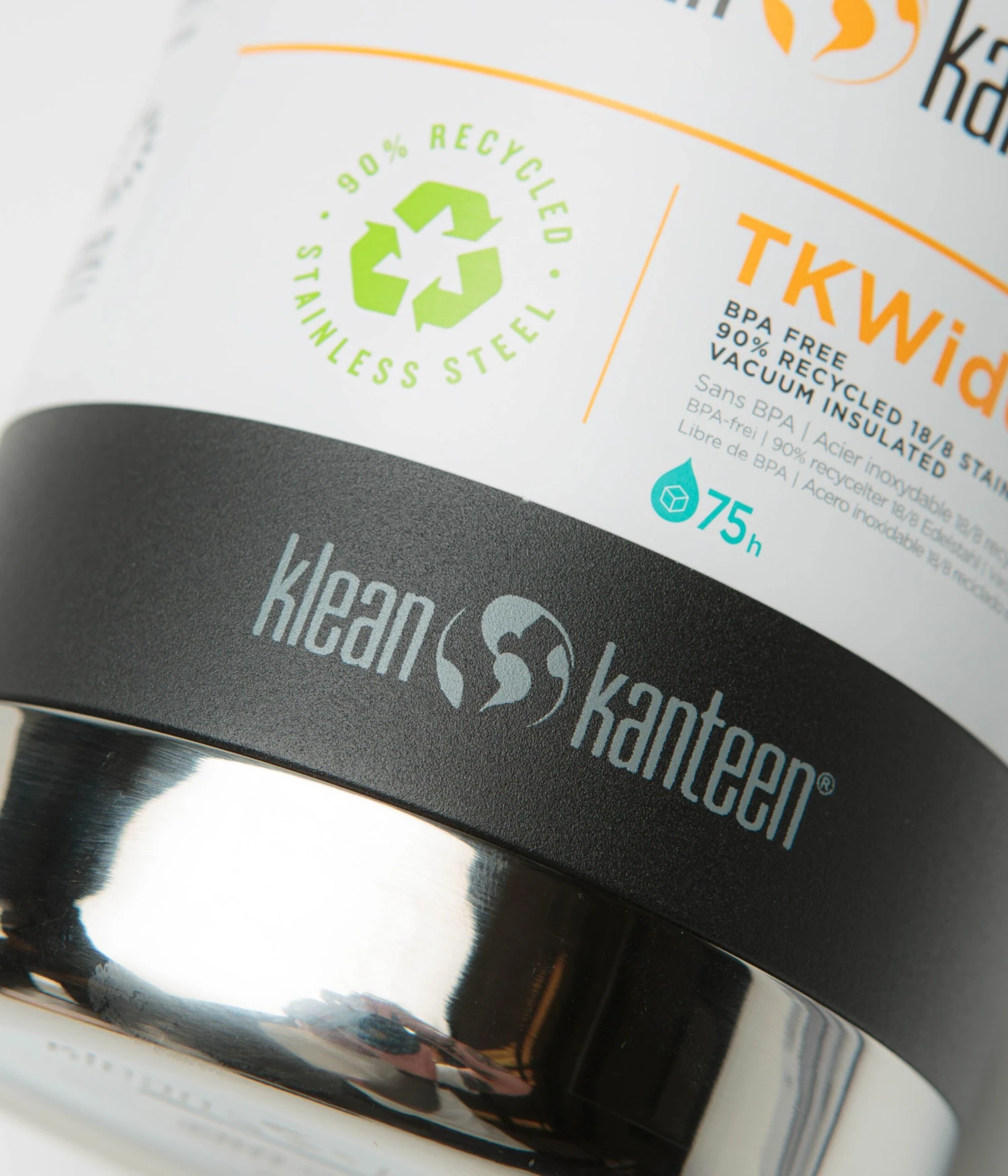 Klean Kanteen TKWide 946ml Insulated Flask - Black 2 Klean Kanteen TKWide 946ml Insulated Flask - Black - Image 2