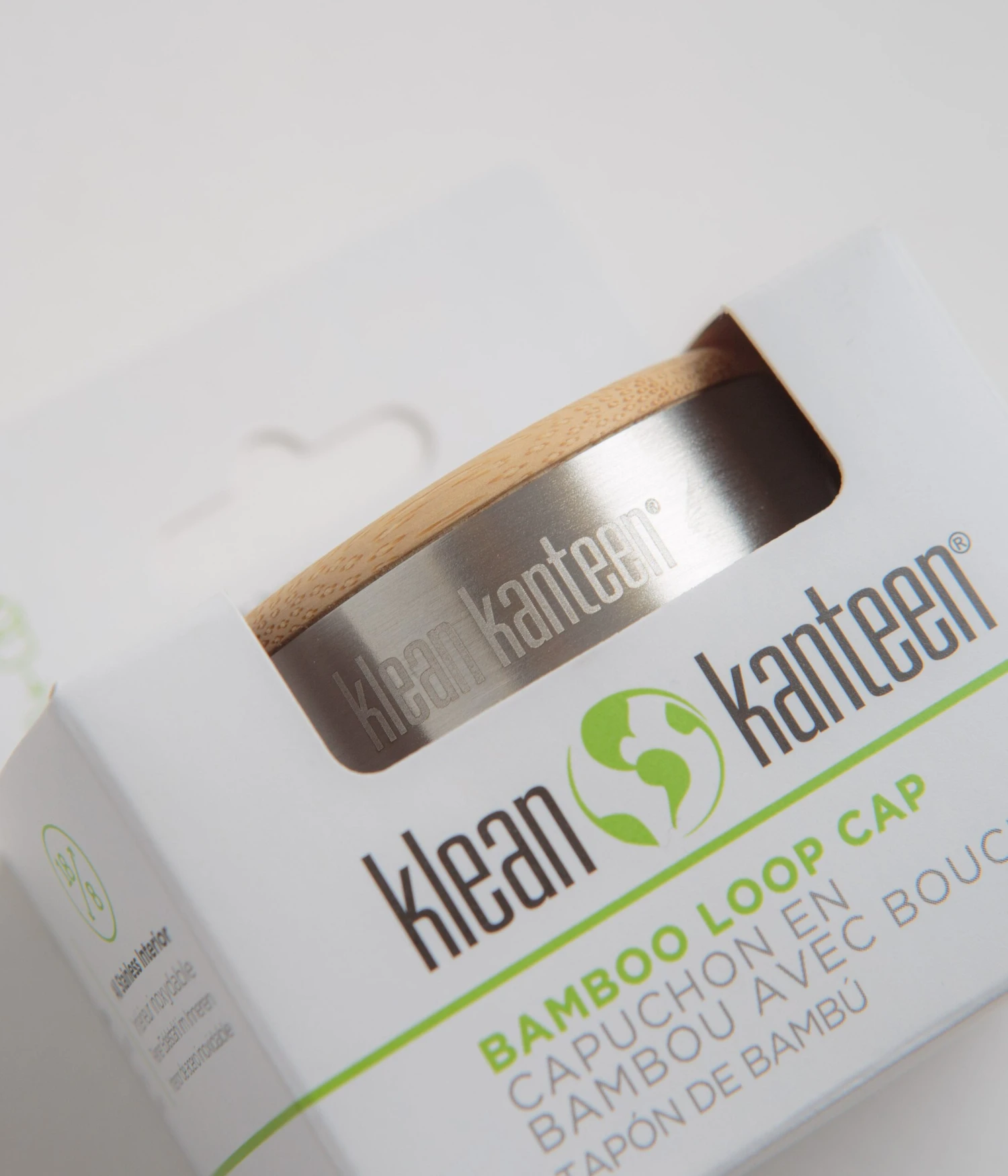Klean Kanteen Unibody Bamboo Cap - Stainless 2 Klean Kanteen Unibody Bamboo Cap - Stainless - Image 2