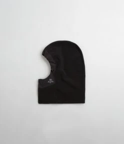 Magenta Hold Up Fleece Mask - Black