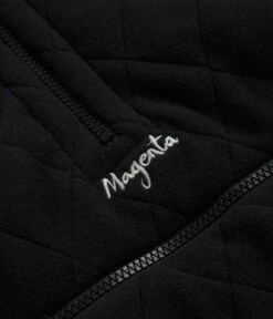 Magenta Lunar Quilted High Neck Sweatshirt - Black -Outlet The Street Set Store magenta lunar quilted high neck sweatshirt black 4