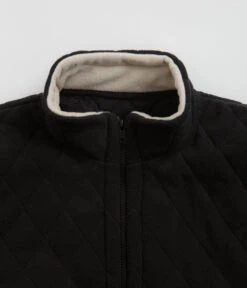 Magenta Lunar Quilted High Neck Sweatshirt - Black -Outlet The Street Set Store magenta lunar quilted high neck sweatshirt black 5