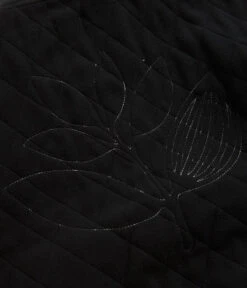 Magenta Lunar Quilted High Neck Sweatshirt - Black -Outlet The Street Set Store magenta lunar quilted high neck sweatshirt black 7