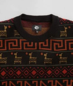 Magenta Peru Knit Crewneck Sweatshirt - Black 9 Magenta Peru Knit Crewneck Sweatshirt - Black -Outlet The Street Set Store magenta peru knit crewneck sweatshirt black 5
