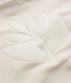 Magenta Terry Plant Hoodie - Natural -Outlet The Street Set Store magenta terry plant hoodie natural 4