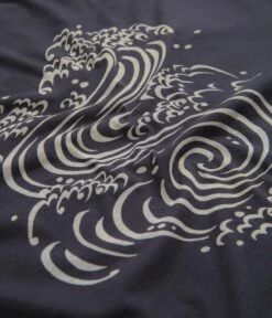 Mollusk Chrysanthemum T-Shirt - Black Indigo -Outlet The Street Set Store mollusk chrysanthemum t shirt black indigo 5