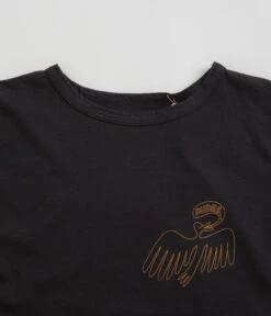 Mollusk Kids Dude Yes T-Shirt - Black Indigo -Outlet The Street Set Store mollusk kids dude yes t shirt black indigo 3