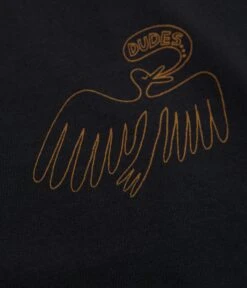 Mollusk Kids Dude Yes T-Shirt - Black Indigo -Outlet The Street Set Store mollusk kids dude yes t shirt black indigo 4