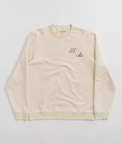 Mollusk Vibrations Crewneck Sweatshirt - Super Natural