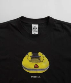 Nike ACG Cruise Boat T-Shirt - Black -Outlet The Street Set Store nike acg cruise boat t shirt black 3
