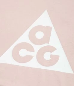 Nike ACG HBR T-Shirt - Pink Oxford -Outlet The Street Set Store nike acg hbr t shirt pink oxford 3