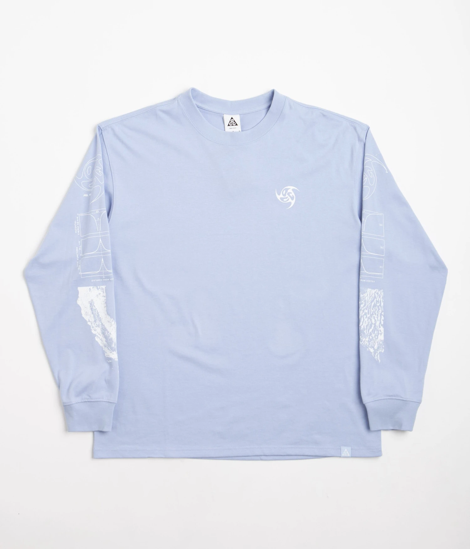Nike ACG Topo Long Sleeve T-Shirt - Cobalt Bliss 1 Nike ACG Topo Long Sleeve T-Shirt - Cobalt Bliss